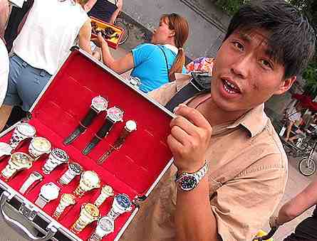 chinese vendor fake watches