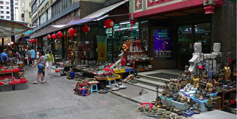 Image result for hong kong flea market