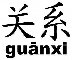 chinese guanxi characters 300x248 GUANXI: The oil that keeps China running