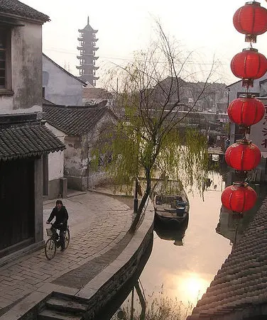 Water Canal in Suzhou