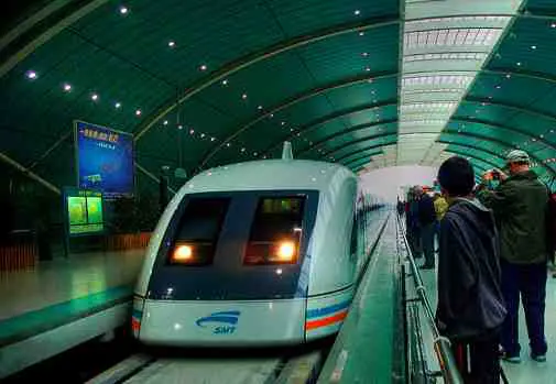 Shanghai Maglev bullet train