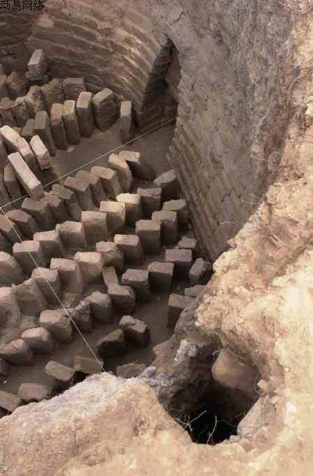 Brick firing kiln to make bricks for the construction of the Ming Dynasty Great Wall of China