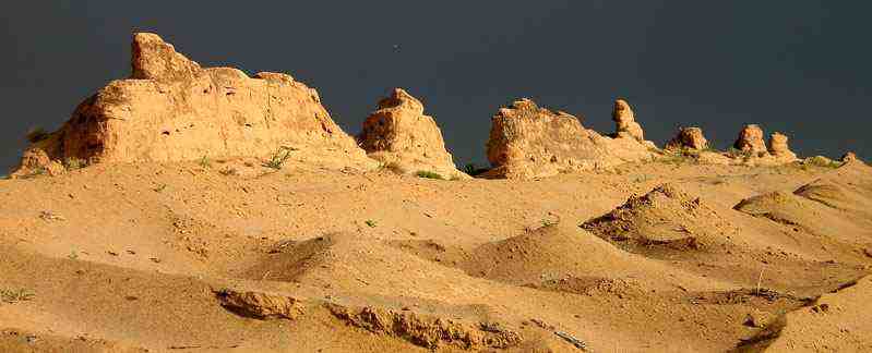 Ancient remains of China's Great Wall