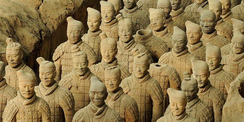 China's famous Terracotta Warriors in Xian