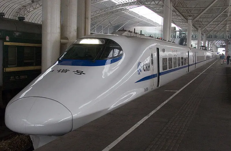 World's fastest bullet train in China
