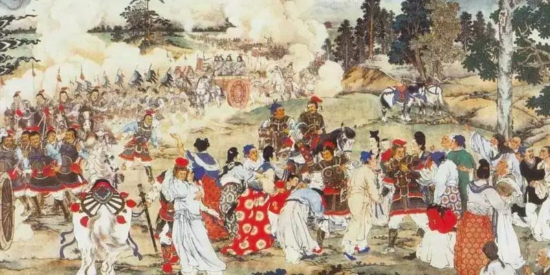 A painting of Chinese history