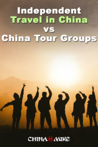 Independent Travel in China vs China Tour Groups! Pin this Image on pinterest! 