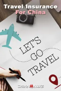 Save this article about travel insurance for China on Pinterest